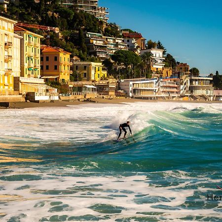 Garden & Sea View - Free Beach Access And Garage - Wifi Varazze Esterno foto